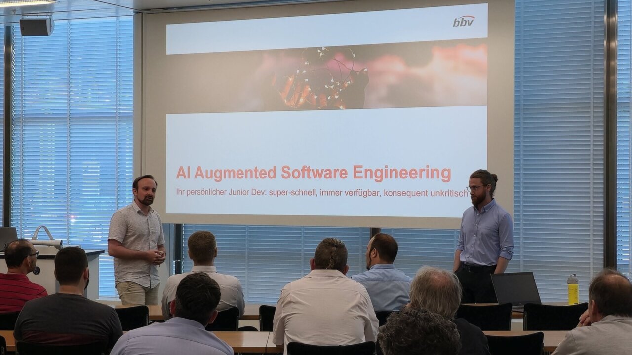 AI Augmented Software Engineering, Titelfolie